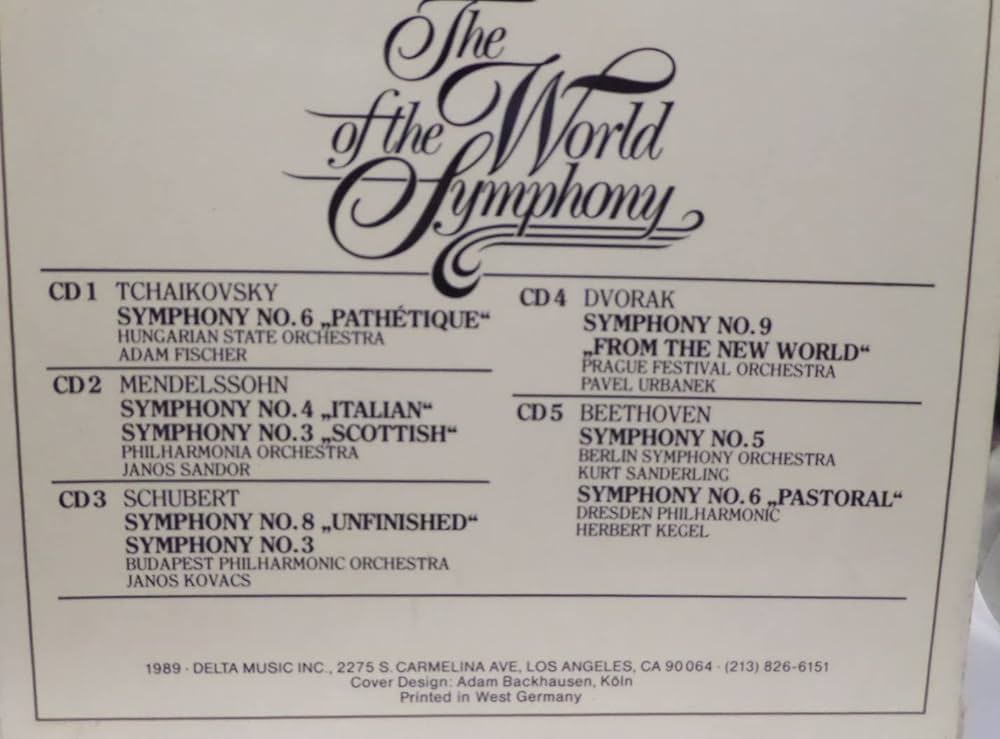 World of Symphony 5 Beethoven: Symphony No. 5 / Symphony No. 6 Review